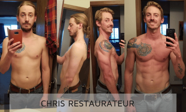 Chris sharing his Fit Men Project experience